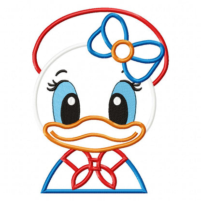 Sailor Daisy - Applique - Machine Embroidery Design