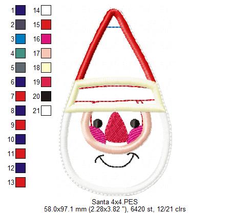 Cute Tree Ornaments Set - ITH Project - Machine Embroidery Design