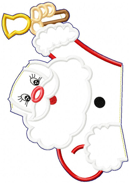 Santa claus with Gifts - ITH Project - Machine Embroidery Design