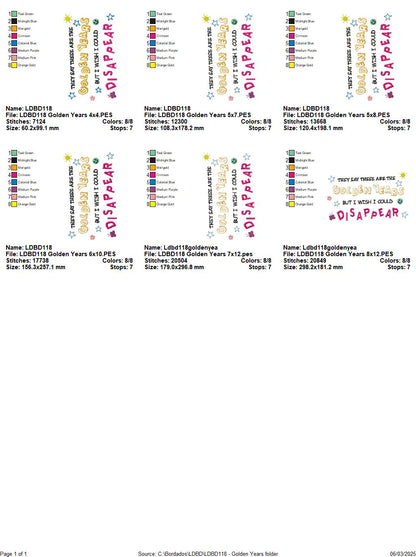 Brutal - Olivia Rodrigo - Fill Stitch - Machine Embroidery Design