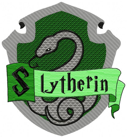 School of Magic Slytherin - Fill Stitch - Machine Embroidery Design