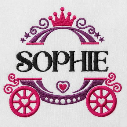 Splitted Carriage - Fill Stitch - Machine Embroidery Design