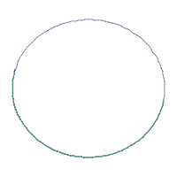 Vampire Vase Ornament - ITH Project - Machine Embroidery Design