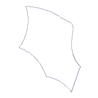 Vampire Vase Ornament - ITH Project - Machine Embroidery Design