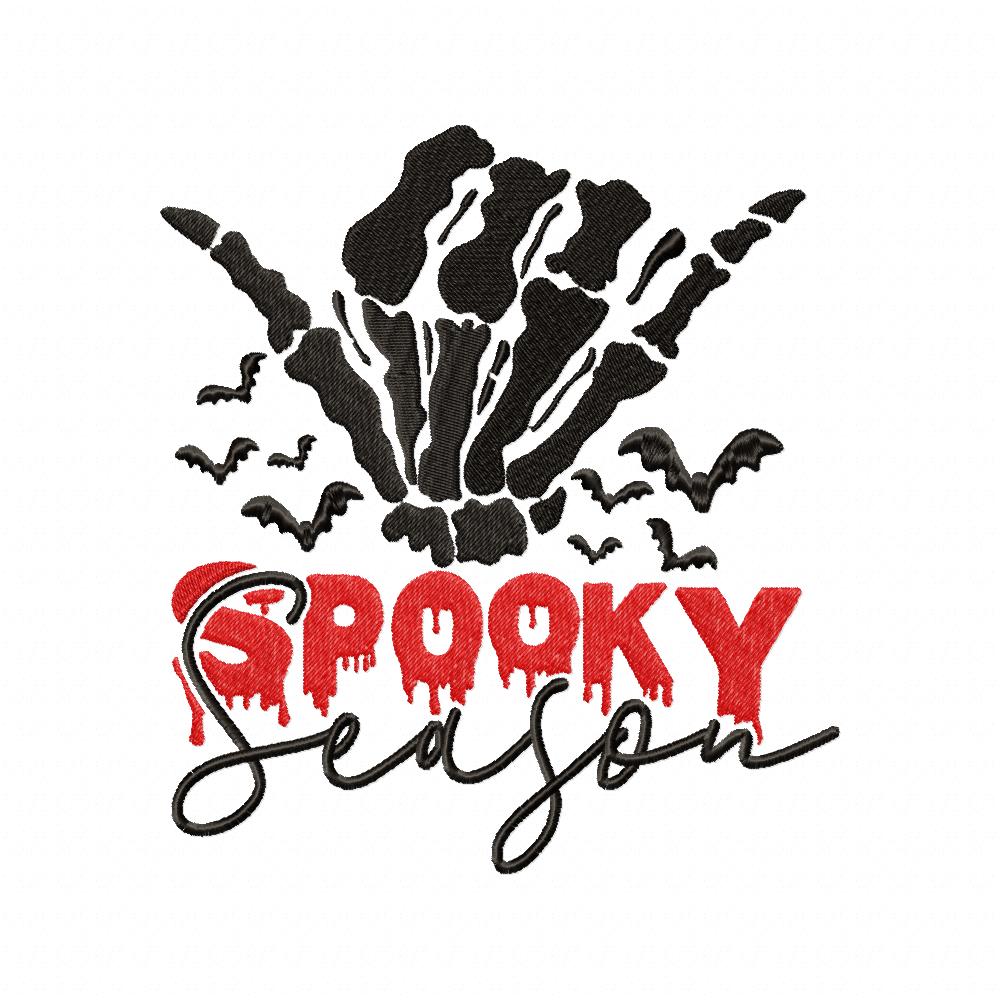 Spooky Season - Fill Stitch Embroidery