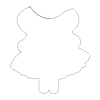 Mexican Spring Doll - ITH Project - Machine Embroidery Design