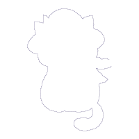 Summer Cat Wreath - ITH Project - Machine Embroidery Design