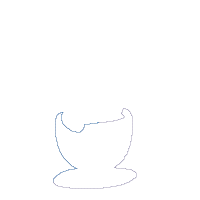 Three Cats in a Tea Cup - Applique Machine Embroidery Design