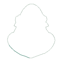 The Grinch Clock Ornament - ITH Project - Machine Embroidery Design