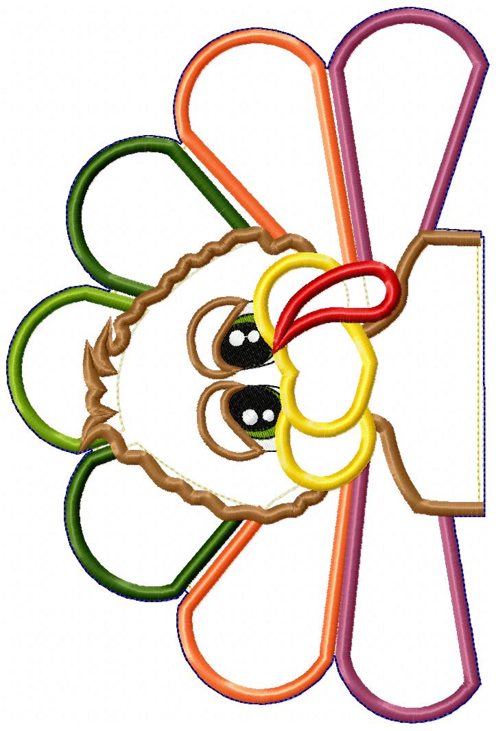 Turkey I'm Cooked - ITH Project - Machine Embroidery Design