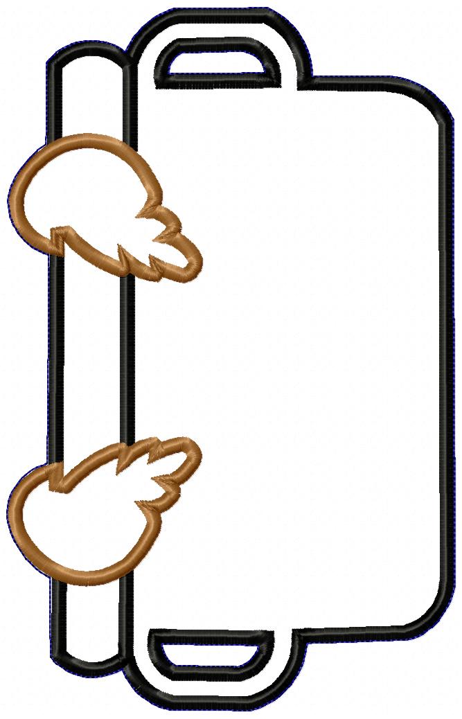 Turkey I'm Cooked - ITH Project - Machine Embroidery Design