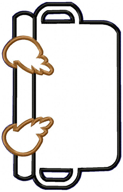 Turkey I'm Cooked - ITH Project - Machine Embroidery Design