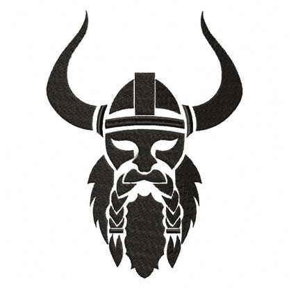 Viking - Fill Stitch - Machine Embroidery Design