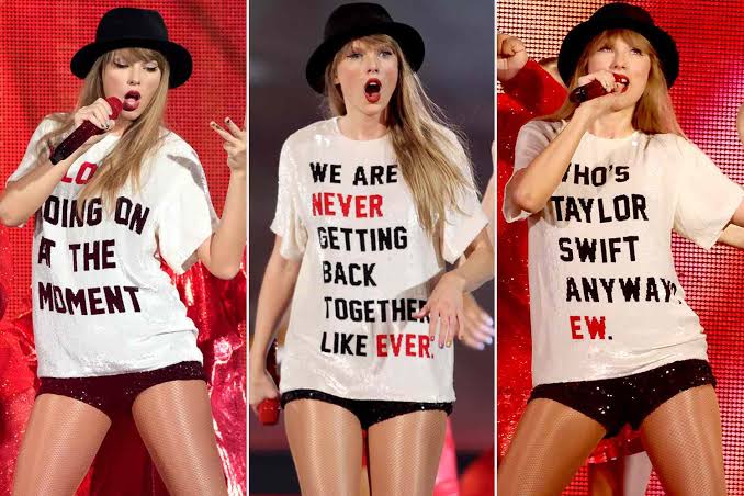 Taylor Swift Eras Tour - Fill Stitch - Set of 4 designs