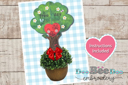 Tree Day - ITH Project - Machine Embroidery Design