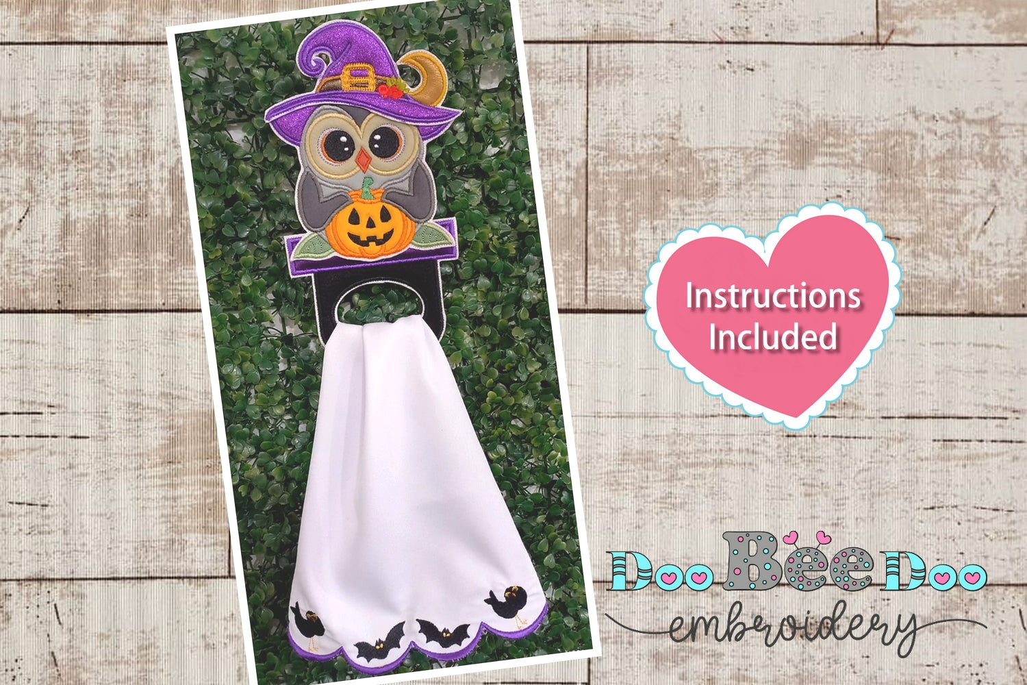 Halloween In The Hoop Machine Embroidery Designs – DooBeeDoo Machine ...