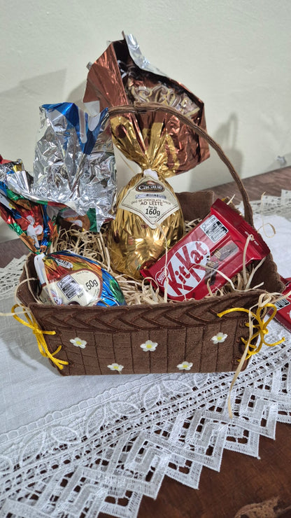 Easter Basket of Joy – ITH Project – Machine Embroidery Design