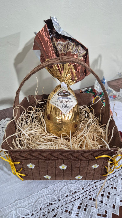 Easter Basket of Joy – ITH Project – Machine Embroidery Design