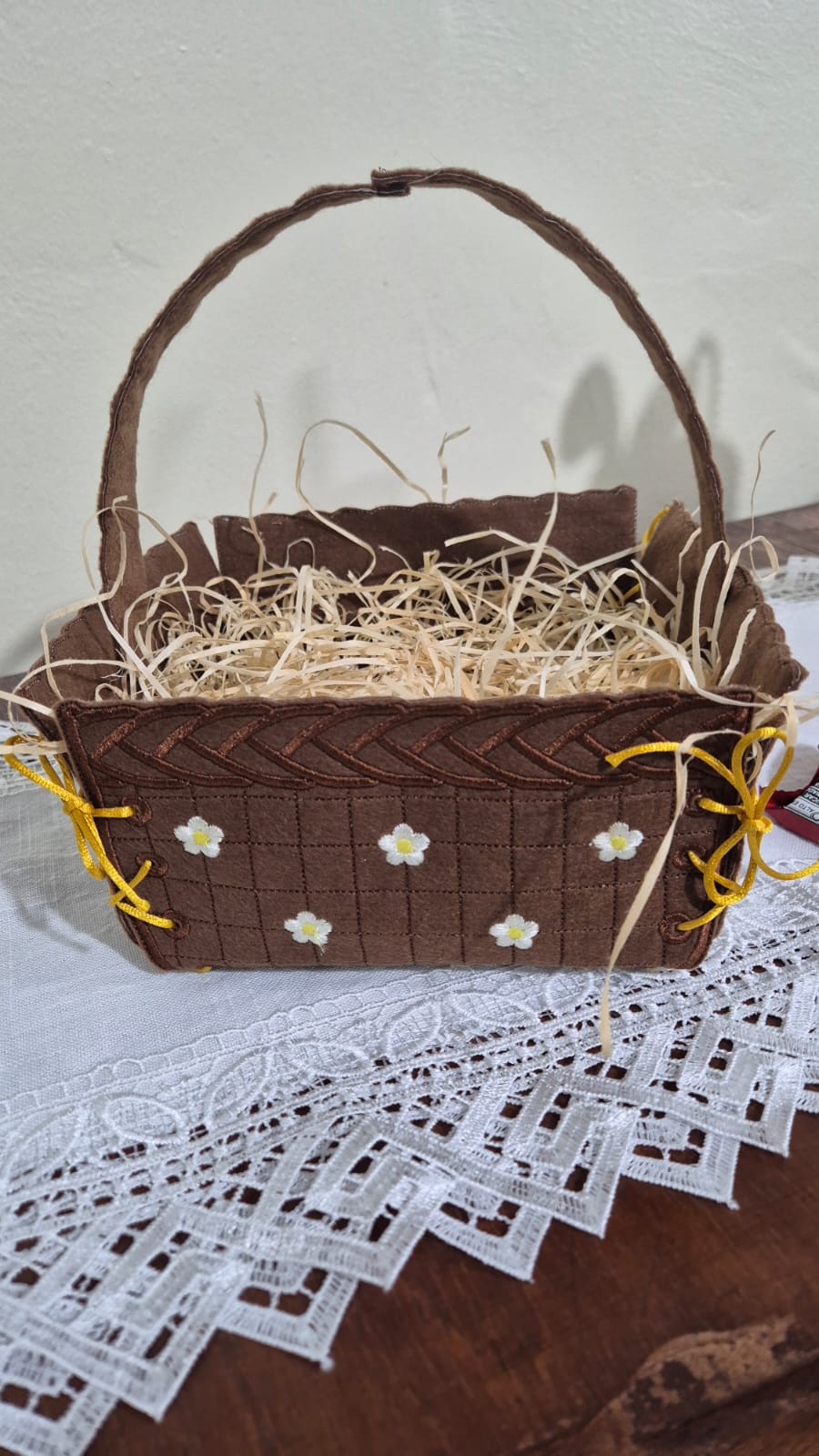Easter Basket of Joy – ITH Project – Machine Embroidery Design