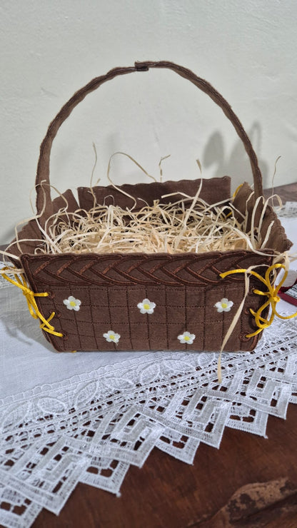 Easter Basket of Joy – ITH Project – Machine Embroidery Design