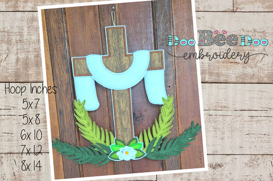 Cross of Jesus Ornament - ITH Project - Machine Embroidery Design