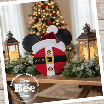 🎅 Santa Mickey – ITH Project – Machine Embroidery Design