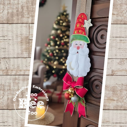 Santa Claus with Moon and Star – ITH Project – Machine Embroidery Design