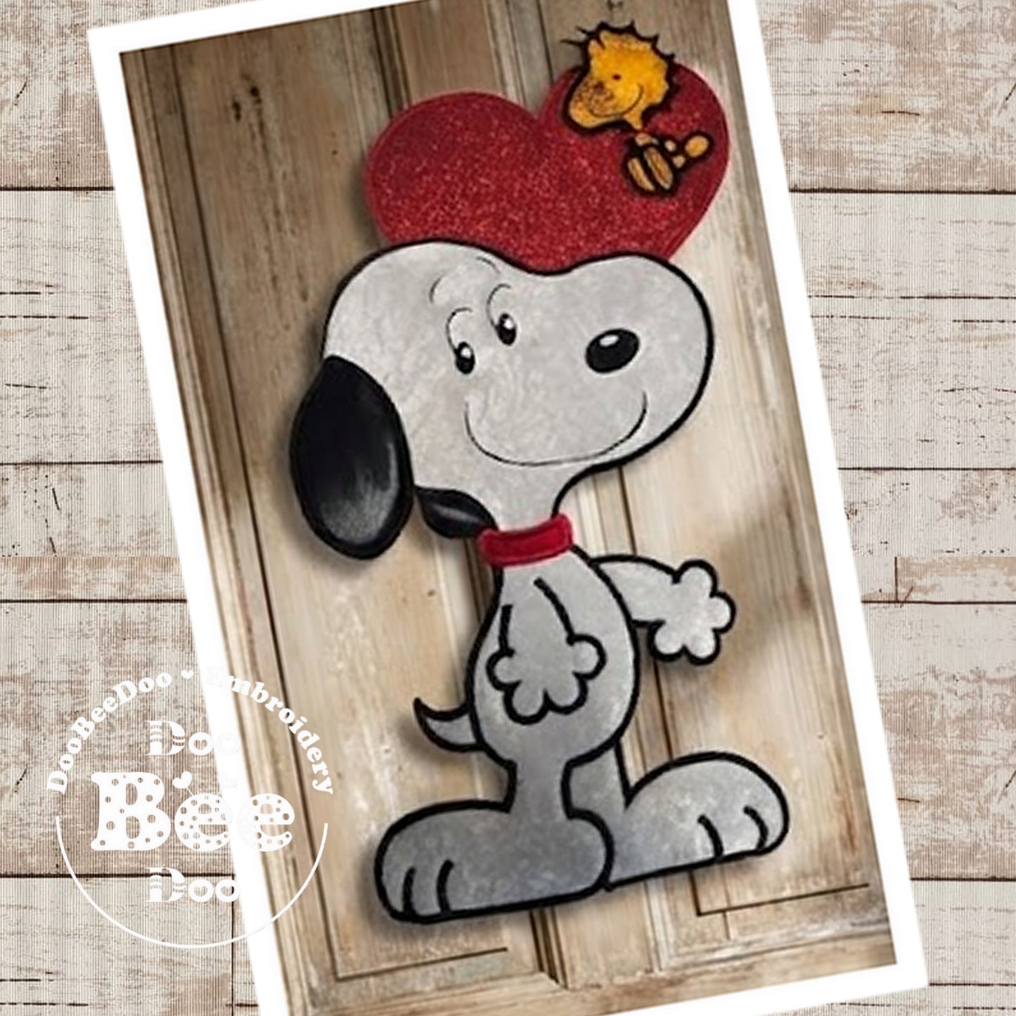 Valentine Puppy Boy – ITH Project – Machine Embroidery Design