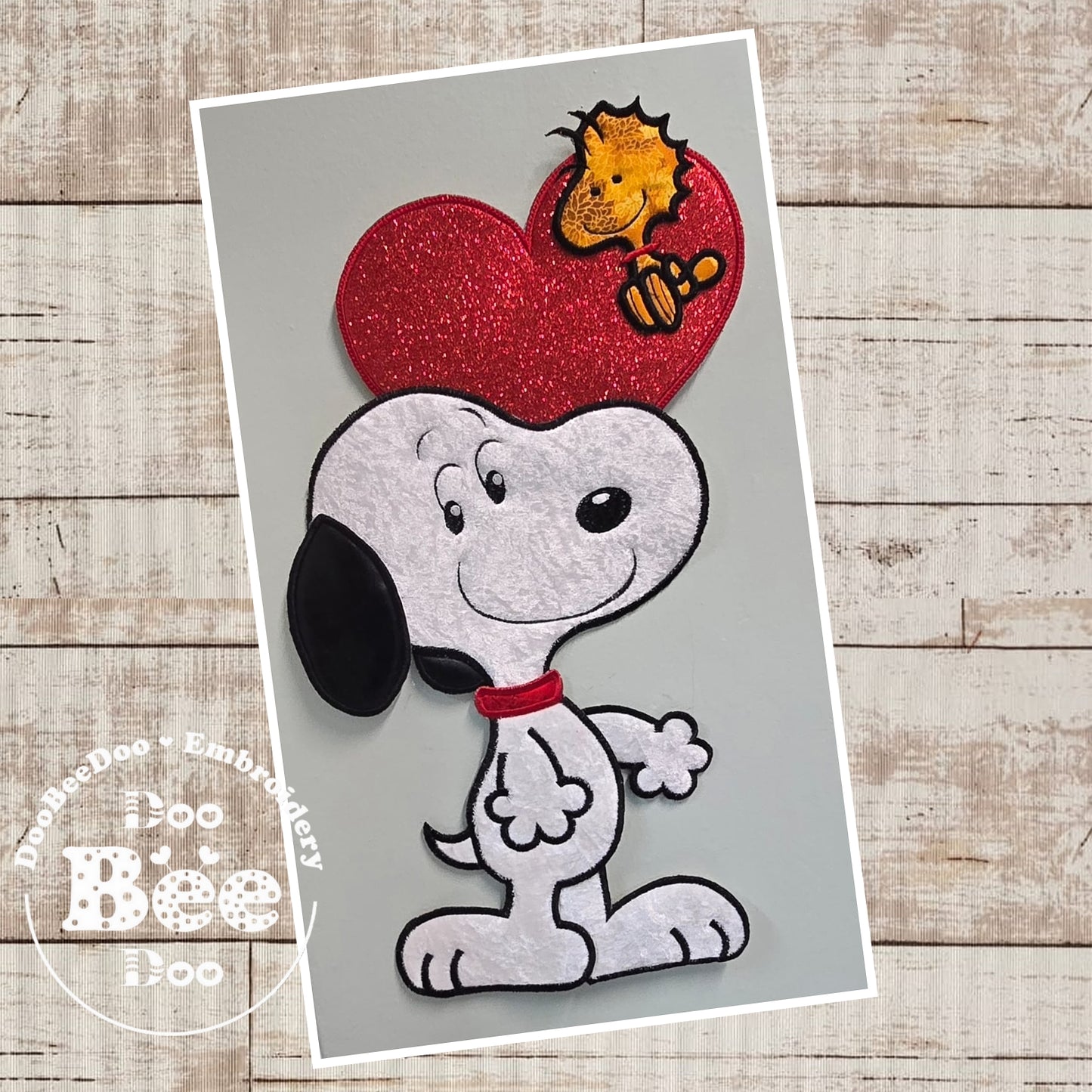Valentine Puppy Boy – ITH Project – Machine Embroidery Design