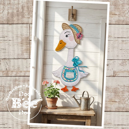 Farmhouse Goose Girl Kitchen Set – ITH Project – Machine Embroidery Designs