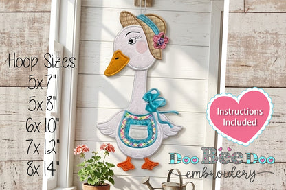 Goose Girl – ITH Project – Machine Embroidery Design