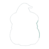 Witch in the Window Ornament - ITH Project - Machine Embroidery Design