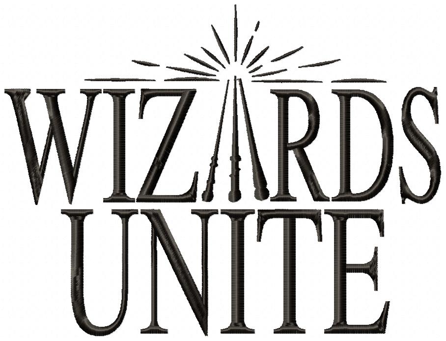 Wizards Unite - Fill Stitch - Machine Embroidery Design