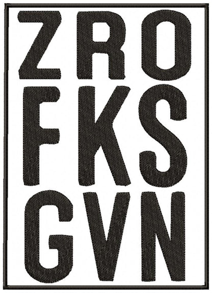 Sarcastic Funny Saying - Fill Stitch - Machine Embroidery Design