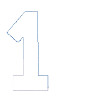 Little Red Monster 1st Birthday Number 1 - Applique - Machine Embroidery Design