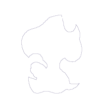 White Dog Girl - Applique - Machine Embroidery Design