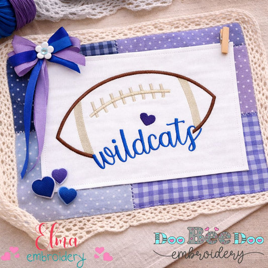 Go Wildcats – Fill Stitch – Machine Embroidery Design
