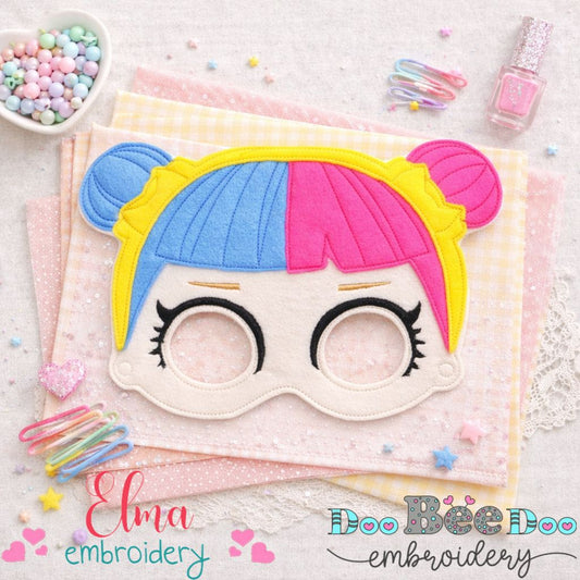 LOL Surprise Doll Mask – Appliqué – ITH Project