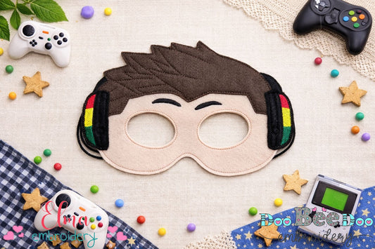 Benny From Roblox Mask – Appliqué – ITH Project