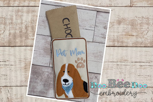 Boy Pet Mom Basse Candy Holder - ITH Project - Machine Embroidery Design
