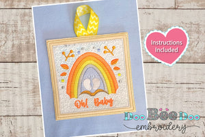 Oh! Baby Ornament - ITH Project - Machine Embroidery Design