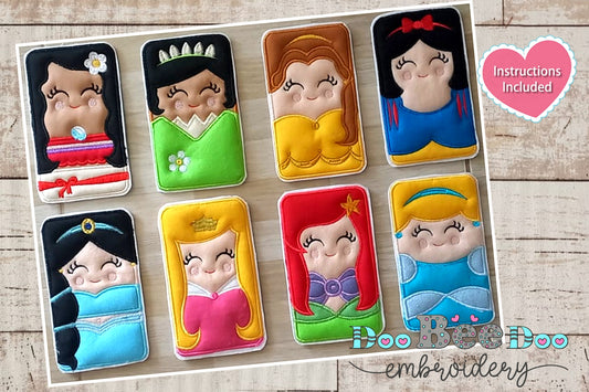 Princess Candy Holder - ITH Project - Machine Embroidery Design