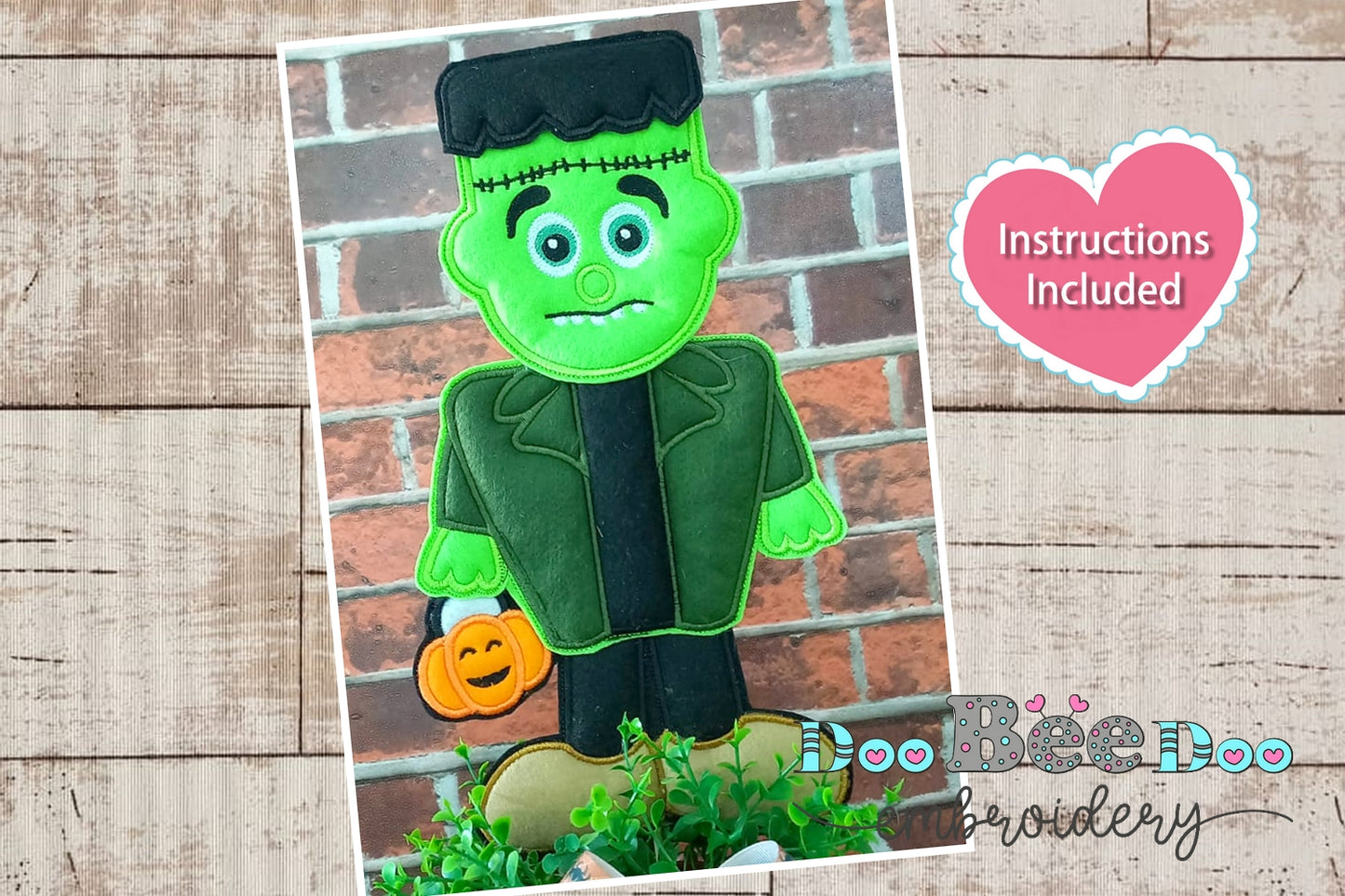 Frankstein - ITH Project - Machine Embroidery Design