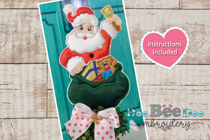 Santa claus with Gifts - ITH Project - Machine Embroidery Design