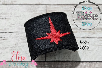 💫 Super Nova Power! Mask + Bracelet – ITH Project – Machine Embroidery Design