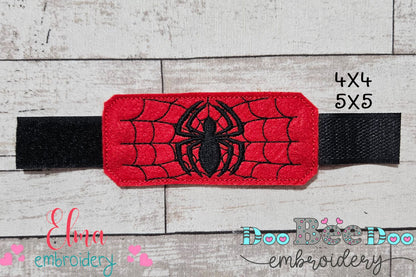 Spider Powers On! 🕷️ - ITH Mask and Bracelet - Machine Embroidery Design