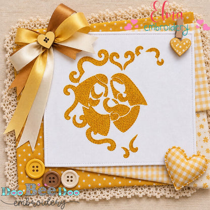 Tender Nativity Love - Fill Stitch - Machine Embroidery Design