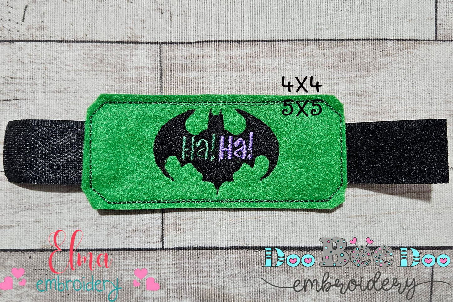 Classic Joker Mask & Bracelet 🤡 - ITH Project - Machine Embroidery Design