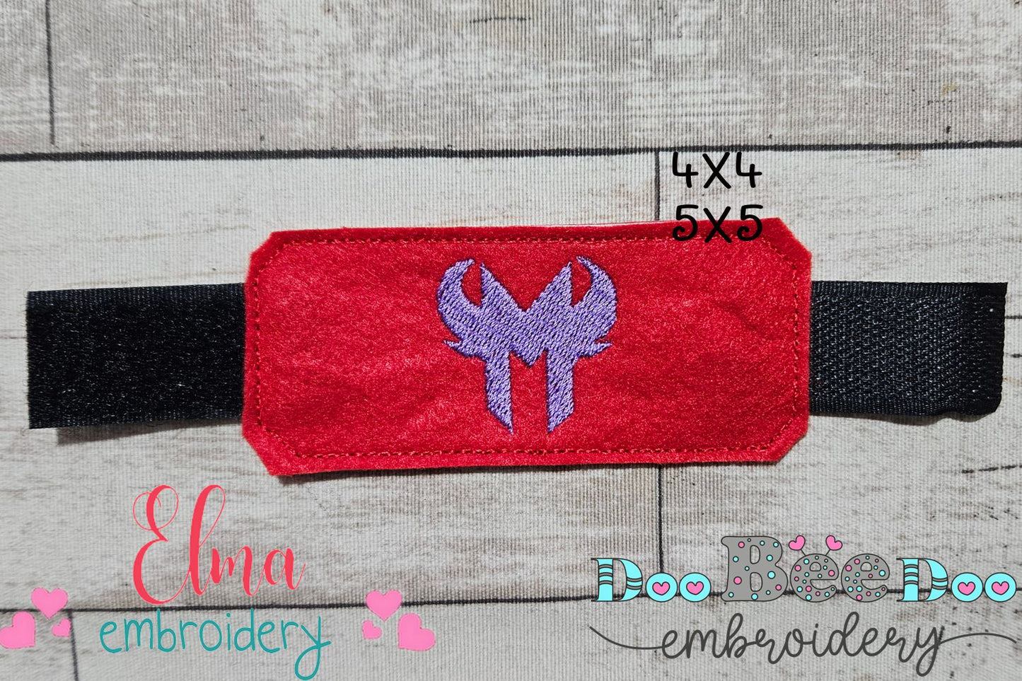 X-Villain Magneto Mask & Cuff 💥 – Felt ITH – Machine Embroidery Design