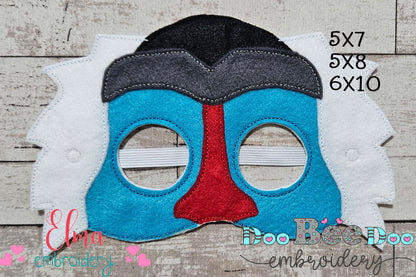 🦁 The Lion King Masks Set - 9 Characters - ITH Project - Machine Embroidery Design